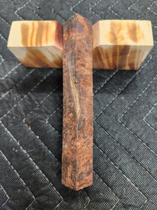 Honduras Rosewood Burl Pen Blank