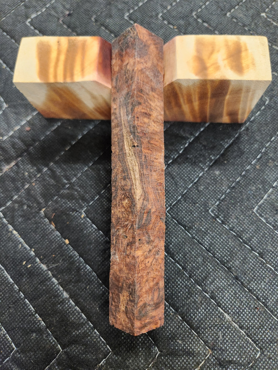 Honduras Rosewood Burl Pen Blank