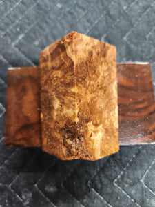 Stabilized Box Elder Burl Bottlestopper