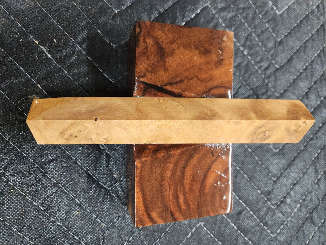 Almond Burl Pen Blank