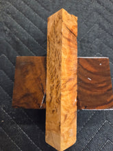 Yellow Box Burl Pen Blank