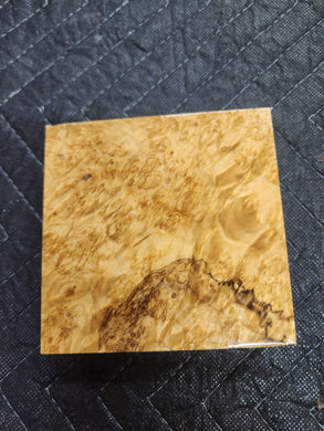 Stabilized Box Elder Burl Turkey Pot