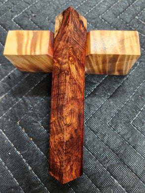 Honduras Rosewood Burl Pen Blank