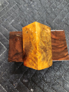Stabilized Box Elder Burl Bottlestopper