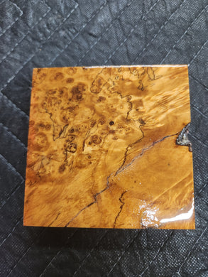 Stabilized Box Elder Burl Turkey Pot