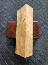 Horse Chestnut Curly Knife Scale