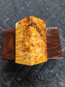 Stabilized Box Elder Burl Bottlestopper