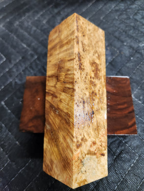 Stabilized Box Elder Burl