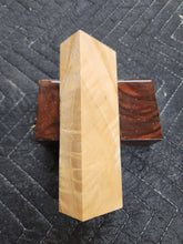 Horse Chestnut Curly Knife Scale