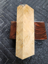 Horse Chestnut Curly Knife Scale