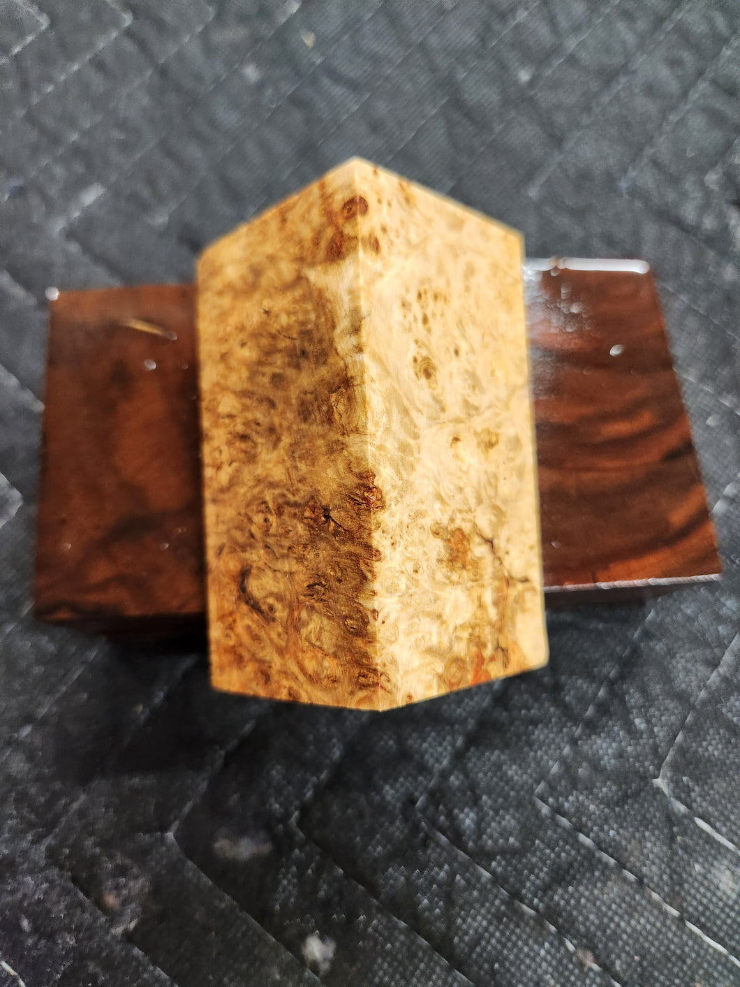 Stabilized Box Elder Burl Bottlestopper
