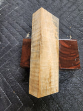 Horse Chestnut Curly Knife Scale