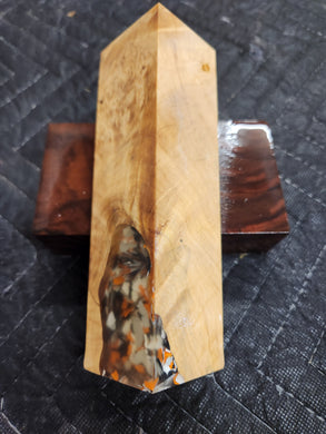Call Block Hybrid Box Elder Burl