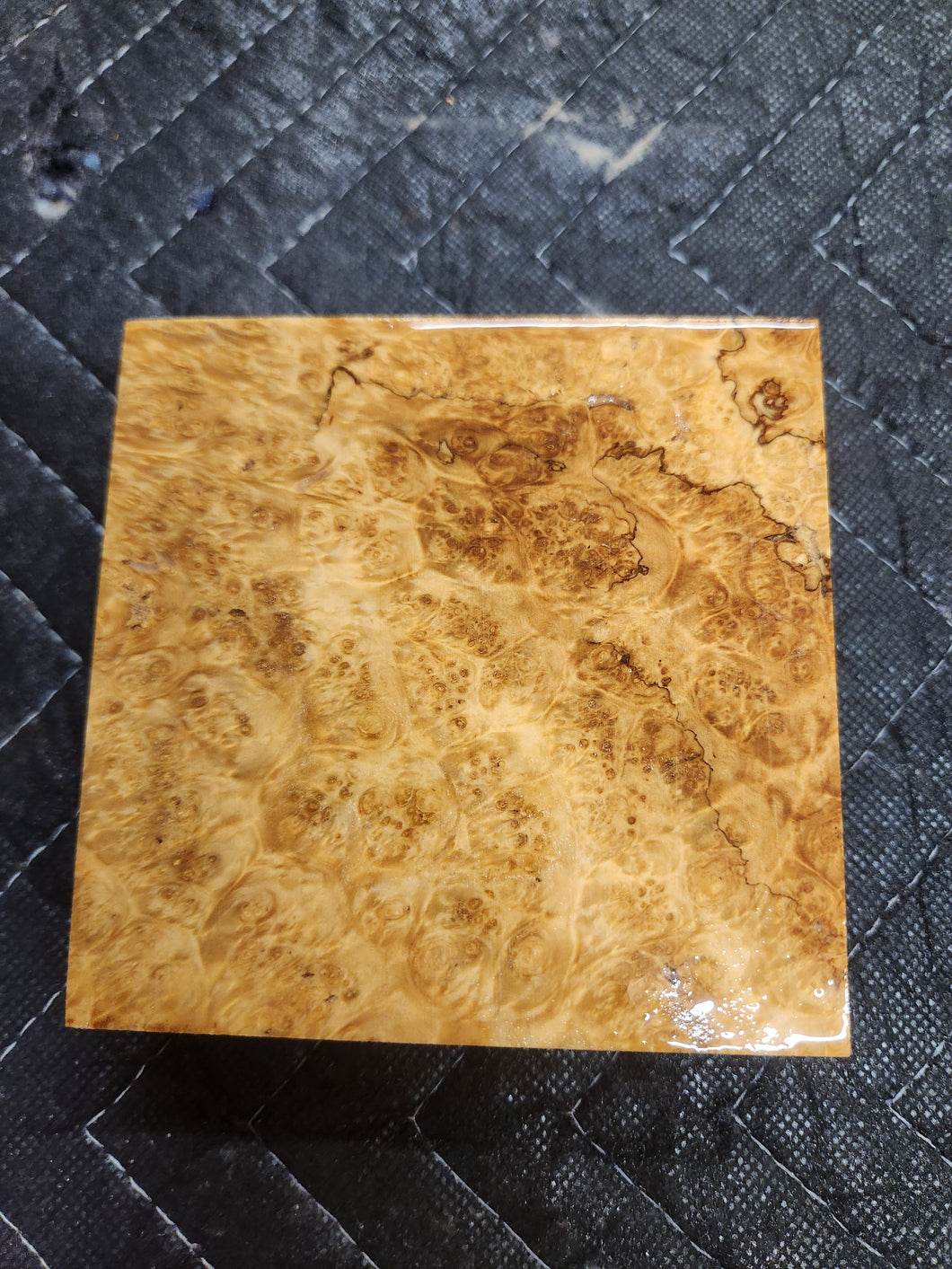 Stabilized Box Elder Burl Turkey Pot