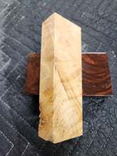 Horse Chestnut Curly Knife Scale