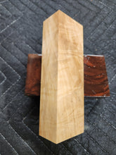 Horse Chestnut Curly Knife Scale