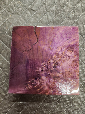 Stabilized Box Elder Burl Turkey Pot