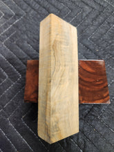 Horse Chestnut Curly Knife Scale