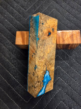 Box Elder Knife Scale Hybrid Stabilized