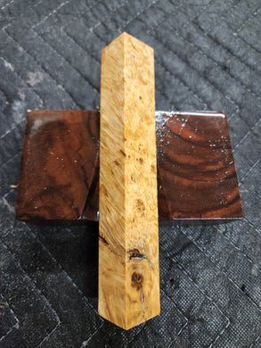 Stabilized Pen Blank Box Elder