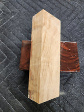 Horse Chestnut Curly Knife Scale