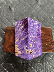 Stabilized Box Elder Burl Bottlestopper