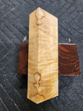 Horse Chestnut Curly Knife Scale