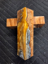 Yellow Box Burl Call Block Hybrid