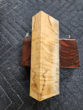 Horse Chestnut Curly Knife Scale