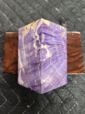 Stabilized Box Elder Burl Bottlestopper