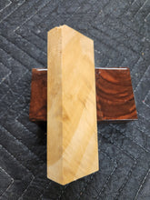 Horse Chestnut Curly Knife Scale