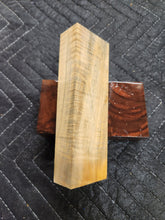 Horse Chestnut Curly Knife Scale