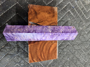 Stabilized Pen Blank Box Elder