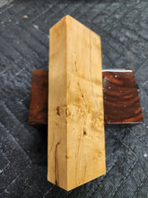 Stabilized Box Elder Burl Knife Scale