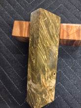 Box Elder Knife Scale Stabilized