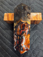 Buckeye Burl Hybrid Call Blank Stabilized