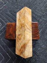 Horse Chestnut Curly Knife Scale