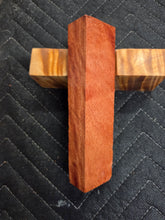 Blue Gum Figured Knife Scale
