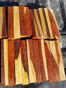 Cocobolo sapwood combo pen blank - Oakbrook Wood Turning Supply
