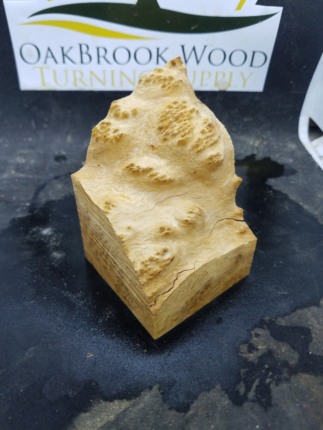 Casting brown mallee burl - Oakbrook Wood Turning Supply
