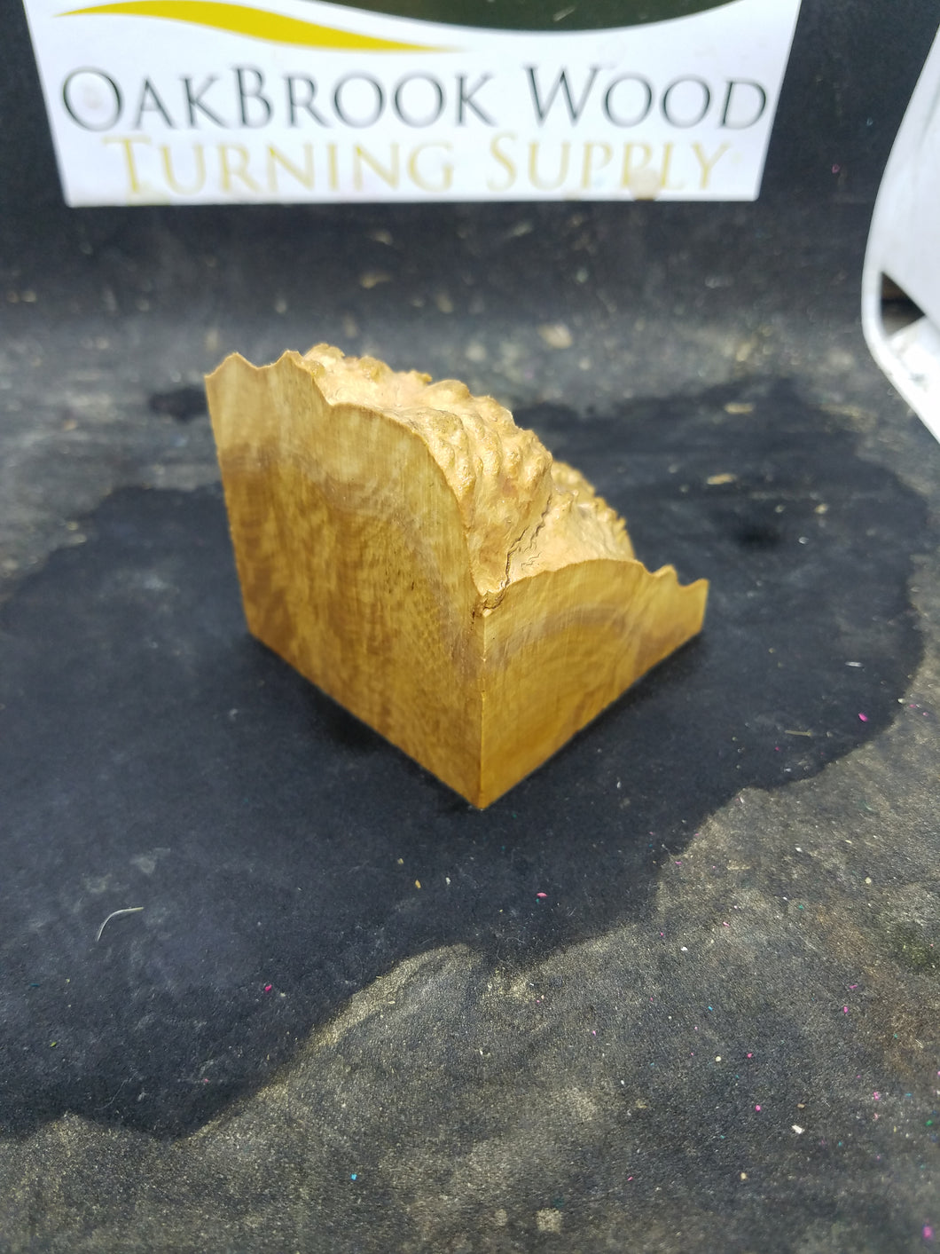 Casting brown mallee burl - Oakbrook Wood Turning Supply