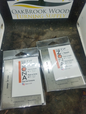 Zona 3 x 4 L square - Oakbrook Wood Turning Supply