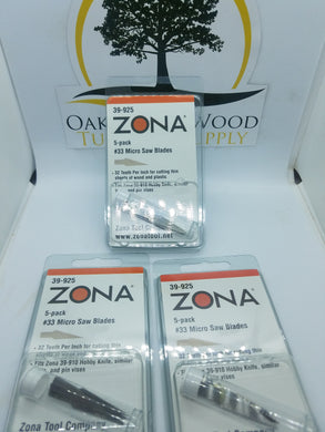 Zona Micro Saw Blades - Oakbrook Wood Turning Supply