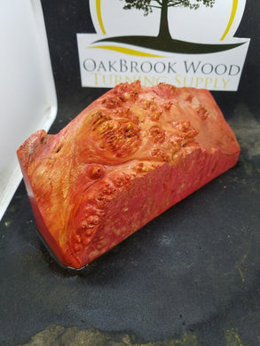 Casting box elder burl