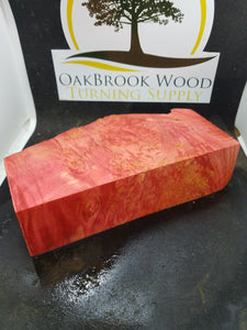 Casting box elder burl