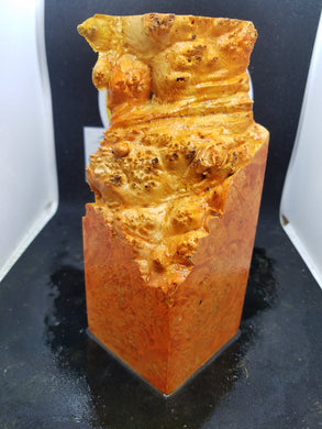 Casting box elder burl