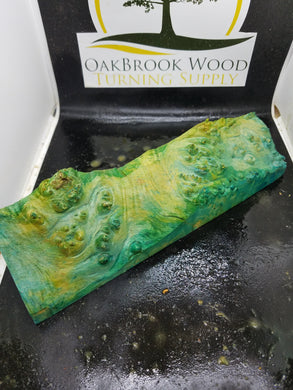 Casting box elder burl