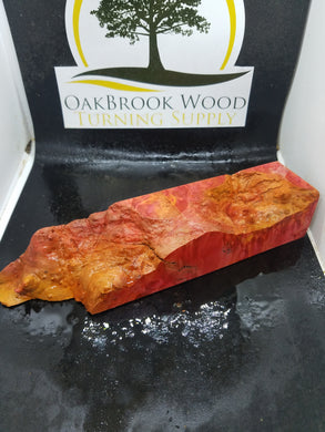 Casting box elder burl