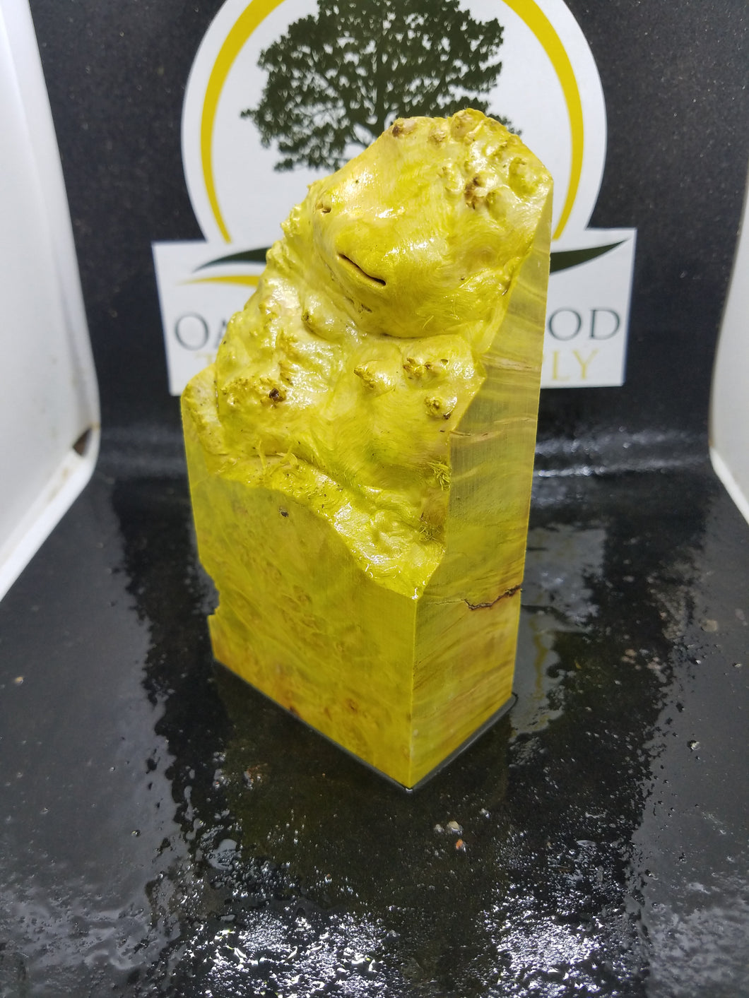 Casting box elder burl