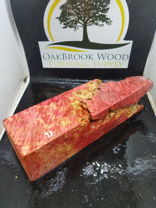 Casting box elder burl